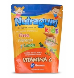 Vitamina C en Gomitas Nutragum Kids 90 Unidades