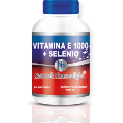 Vitamina E 1000 U.I + Selenio | Pharmalight