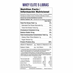 Whey Elite x 10 libras - comprar online