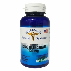 Zinc Gluconate 120 Mg 100 Softgels | Natural Systems