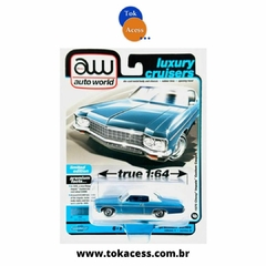 1/64 AUTO WORLD - 1970 CHEVY IMPALA LOWRIDER BLUE