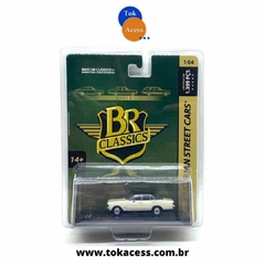 1:64 BR Classics - Miniatura Carro Chevrolet Opala Sedan Luxo (1972) - Series 1