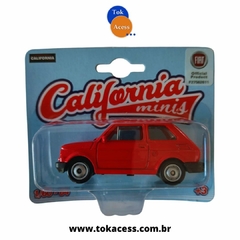 1:60 California Minis - Fiat vermelho