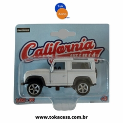 1:60 California Minis - Land Rover branca