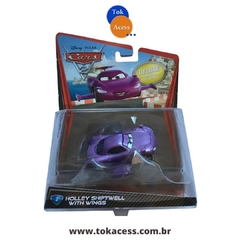 1:55 Disney PIXAR CARS 2 - Holley Shiftwell With Wings / com Asas (De Luxo)