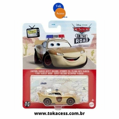 Miniatura 1:64 Disney Pixar Cars - Lightning McQueen Deputy Hazzard