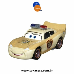 Miniatura 1:64 Disney Pixar Cars - Lightning McQueen Deputy Hazzard na internet