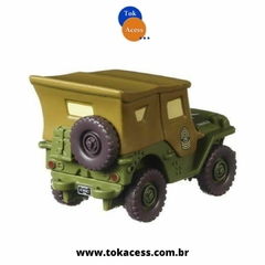 Miniatura 1:64 Disney Pixar Cars - Sarge - Sergent - Sargento - Tok Acess