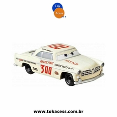 Miniatura 1:64 Disney Pixar Cars - Fabulous Hudson Hornet e Heyday Leroy Heming - Tok Acess