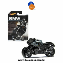 Miniatura 1:64 Hot Wheels - Moto BMW K 1300 R 2016 Prata series BMW