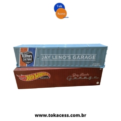 Miniatura 1:64 - Hot Wheels Premium Car Culture - Set Container Jay Leno's Garage