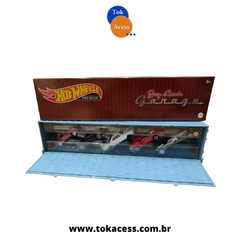 Miniatura 1:64 - Hot Wheels Premium Car Culture - Set Container Jay Leno's Garage na internet