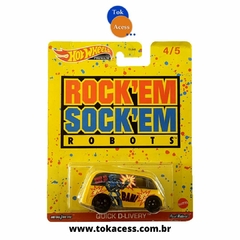 Miniatura 1:64 Hot Wheels Premium Pop Culture - Rock'em Sock'em Robots - Quick D-livery