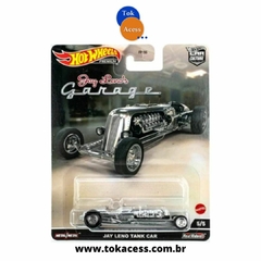 Miniatura 1:64 Hot Wheels Premium Pop Culture - Jay Leno's Garage - Jay Leno Tank Car