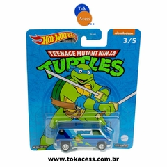 Miniatura 1:64 Hot Wheels - Premium - Teenage Mutant Ninja - Turtles - 70s Van