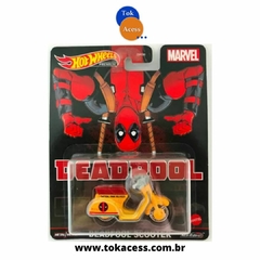 Miniatura 1:64 Hot Wheels - Premium - Marvel - Deadpool - Deadpool Scooter