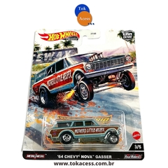 1:64 Hot Wheels - Premium Car Culture - DRAG STRIP - 64 Chevy Nova Gasser