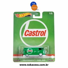 Miniatura 1:64 Hot Wheels - Premium - Castrol - Volkswagen T1 Panel Bus