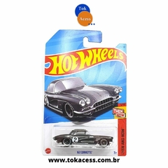 Miniatura 1:64 Hot Wheels - Then And Now - 62 Corvette Cinza