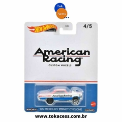 Miniatura 1:64 Hot Wheels Premium Car Culture - American Racing - Custom Wheels - 1.965 Mercury Comet Cyclone