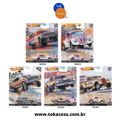 1:64 Hot Wheels Premium Car Culture DRAG STRIP - Set com 05 miniaturas da coleção