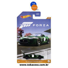 Miniatura 1:64 Hot Wheels - Forza - '15 Jaguar F-Type Project 7 - HLK27-ND510