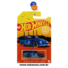 Miniatura 1:64 Hot Wheels - '49 Volkswagen Beetle Pickup Azul - HDH46-D510