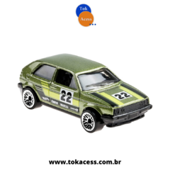 Miniatura 1:64 Hot Wheels - Volkswagen Golf Mk2 verde - GRP20-K510 na internet