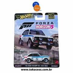 Miniatura 1:64 Hot Wheels - Premium - FORZA HORIZON 5 - 1978 Ford Escort RS 1800 MK2 - HKC23