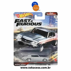 Miniatura 1:64 Hot Wheels - Premium - Fast Furious - 1970 Chevelle SS