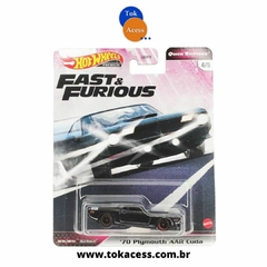 Miniatura 1:64 Hot Wheels - Premium - Fast Furious - 1970 Plymouth AAR Cuda