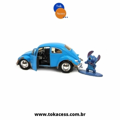 Miniatura 1:32 Jada - Stitch e Volkswagen Beetle - Tok Acess