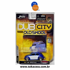 Miniatura 1:64 Jada - DUB CITY - OLDSKOOL - 1.959 VW Beetle Azul