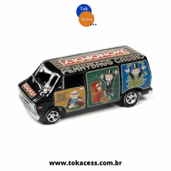 1/64 JOHNNY LIGHTNING 1976 DODGE VAN MONOPOLY BLACK - comprar online