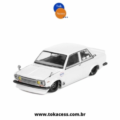 Miniatura 1:64 - Kaido House Mini GT - Datsun 510 Street Nismo V2 branca #122 na internet