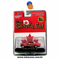 1:64 M2 MACHINES - Edição Limitada Gasser Model Car 1967 Acadiam Canso Sport Deluxe GS12