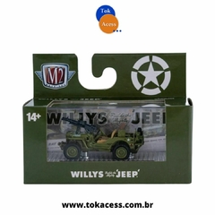 Miniatura 1:64 M2 MACHINES - Willys Jeep - 1944 Jeep MB - R70