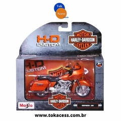 Miniatura 1:18 Maisto - Moto Harley-Davidson - 2002 FLTR Road Glide - Series 38