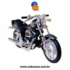 Miniatura 1:18 Maisto - Moto Harley-Davidson - 1977 FXS Low Rider - Series 38 - Tok Acess