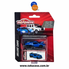 1:64 MAJORETTE SORT. DELUXE C/ BOX - Bugatti Chiron Pur Sport (azul)