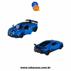 1:64 MAJORETTE SORT. DELUXE C/ BOX - Bugatti Chiron Pur Sport (azul) - comprar online