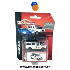 1:64 MAJORETTE SORT. DELUXE C/ BOX - Land Rover Defender 110 Branca