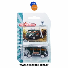 1:64 MAJORETTE SORT. VW THE ORIGINALS PREMIUM C/ CARD - Volkswagen T1 Adventure verde