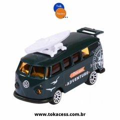 1:64 MAJORETTE SORT. VW THE ORIGINALS PREMIUM C/ CARD - Volkswagen T1 Adventure verde - comprar online