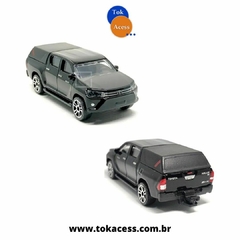 1:64 MAJORETTE - Pickup Toyota Hilux Revo preta - Street Cars - comprar online