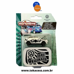 1:64 MAJORETTE - VOKSWAGEN - Golf Branco - The Originals