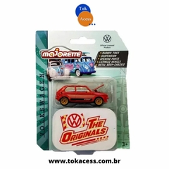 1:64 MAJORETTE - VOKSWAGEN - Golf MK 1 Vermelho - The Originals