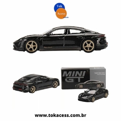 1:64 MINI GT Porsche Taycan Preta Turbo S Volcano Grey Metallic - comprar online