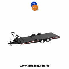 Miniatura 1:64 MINI GT - Car Hauler Trailer Type B Black - Reboque #AC19 - comprar online