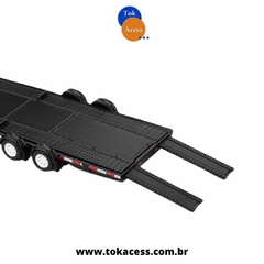 Miniatura 1:64 MINI GT - Car Hauler Trailer Type B Black - Reboque #AC19 - loja online